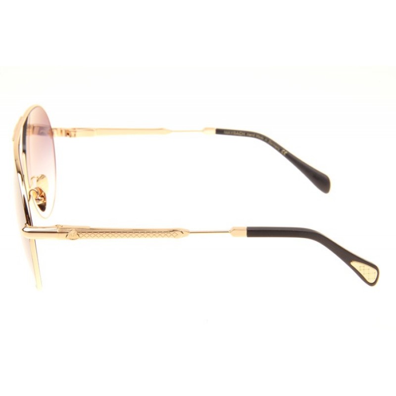 Maybach The Roadster Sunglasses In Gold Black Gradient Grey