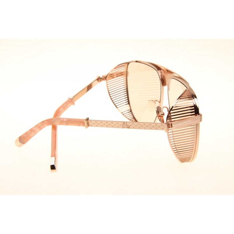 Maybach The VISION II Sunglasses In Pink Light Brown