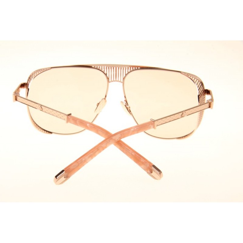 Maybach The VISION II Sunglasses In Pink Light Brown