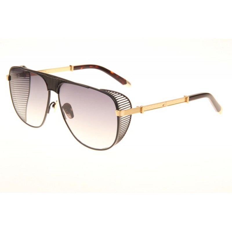 Maybach The VISION II Sunglasses In Black Gold Gra...