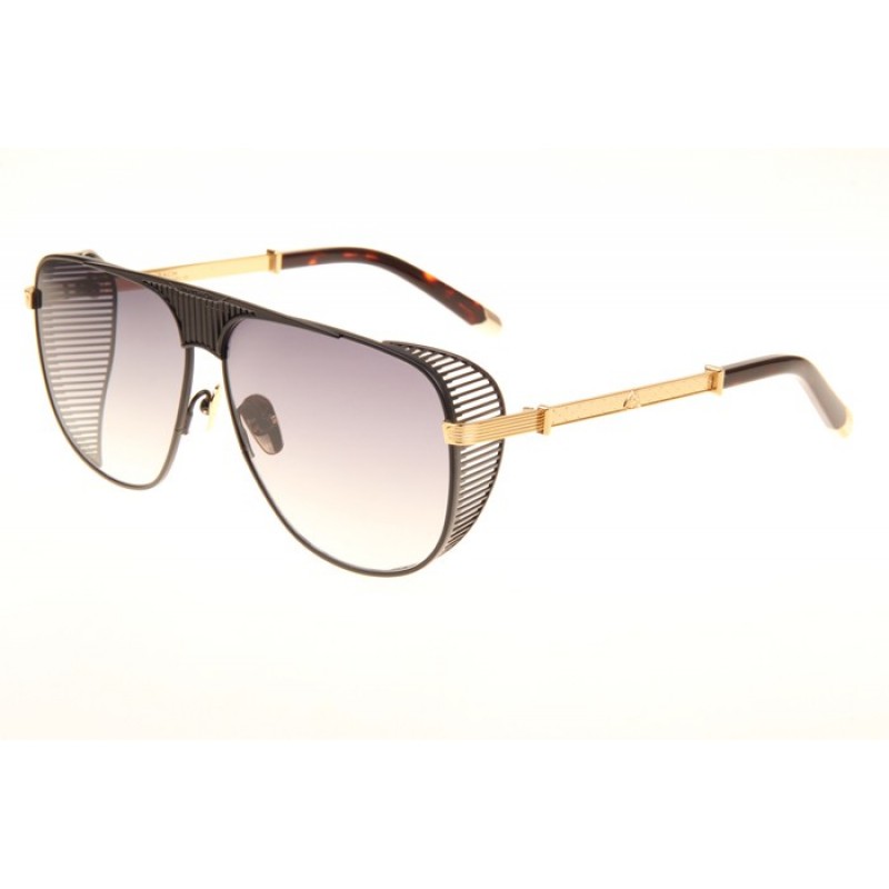 Maybach The VISION II Sunglasses In Black Gold Gradient Grey