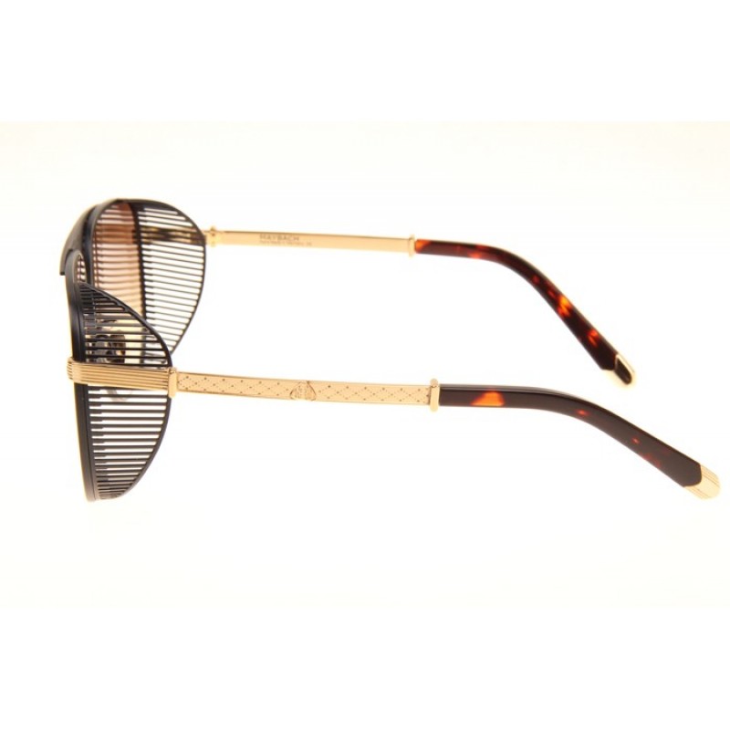 Maybach The VISION II Sunglasses In Black Gold Gradient Brown