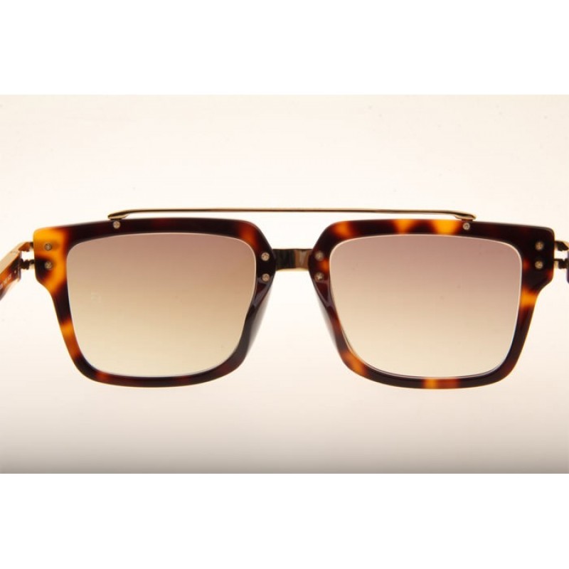 Maybach The ACE Sunglasses In Tortoise Gold Gradient Brown