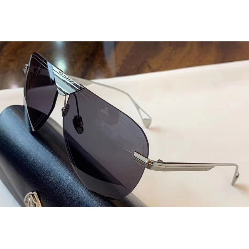 Maybach The Aeronaut II Sunglasses In Silver Grey