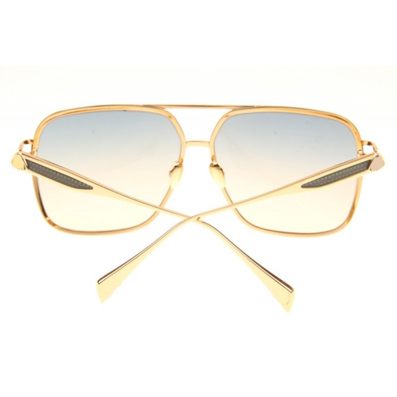 Maybach The Defiant I Sunglasses In Gold Green Gradient Green