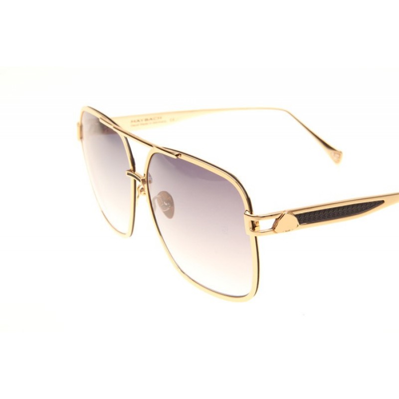 Maybach The Defiant I Sunglasses In Gold Gradient Grey