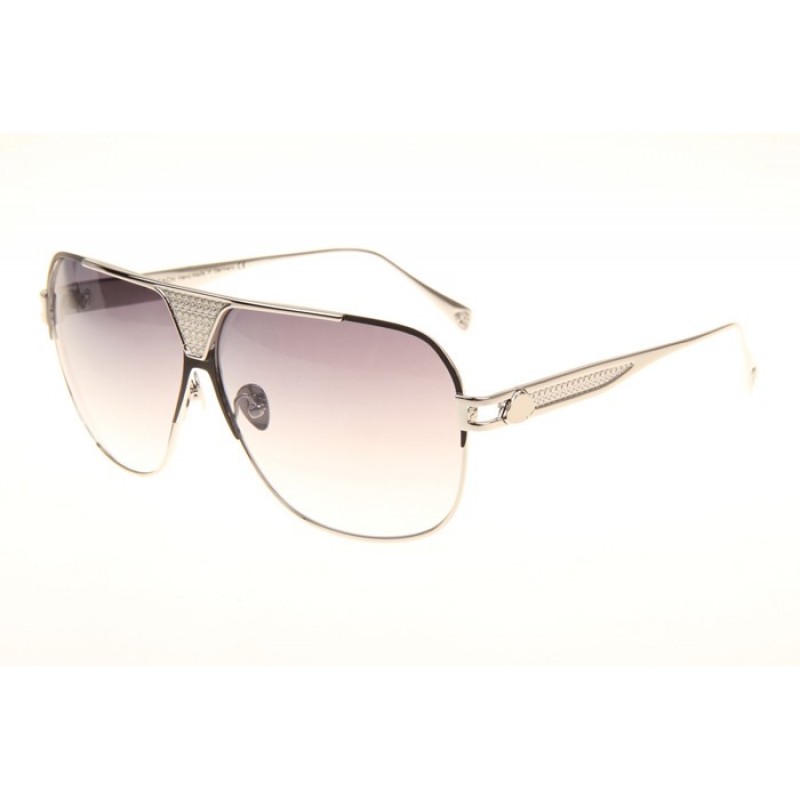 Maybach The Player Sunglasses In Silver Gradient Grey