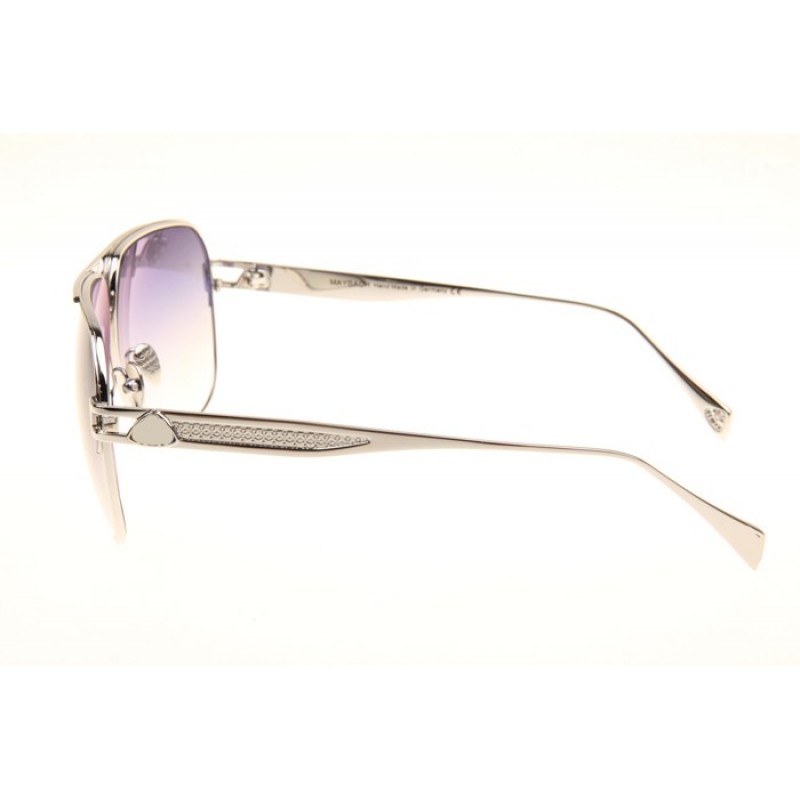 Maybach The Player Sunglasses In Silver Gradient Grey
