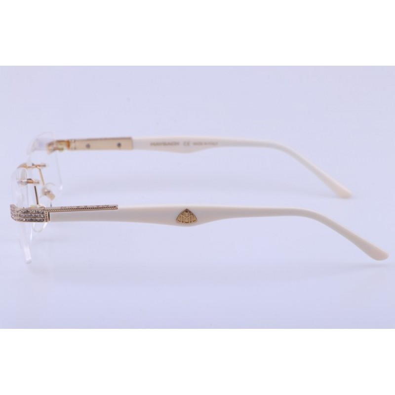 Maybach Z1096 Eyeglasses In Gold White