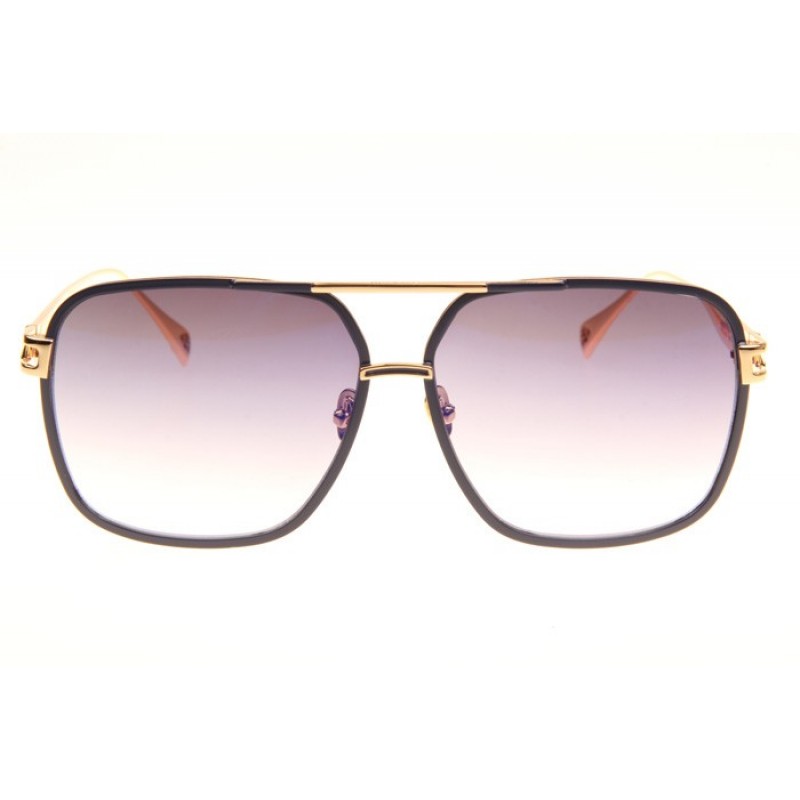 Maybach The Defiant I Sunglasses In Gold Blue Gradient Blue