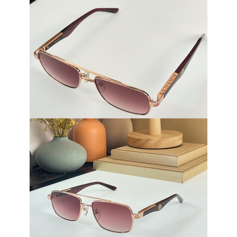 MAYBACH HIRAG-Z26 Sunglasses In Gold Gradient Red
