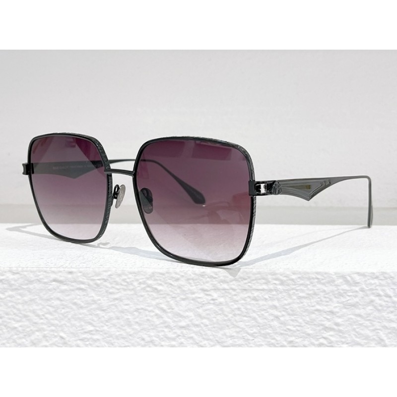 MAYBACH G-ABM-Z28 Sunglasses In Black Gun Gradient Purple
