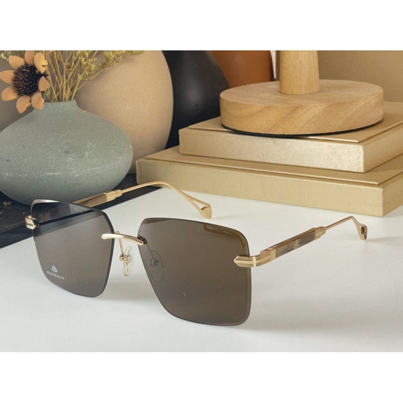 MAYBACH G-TU-Z20 Sunglasses In Gold Tan