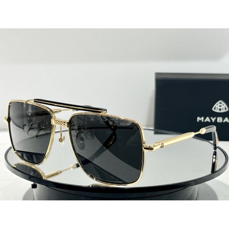MAYBACH THE POTE II Sunglasses In Black Gold Gray