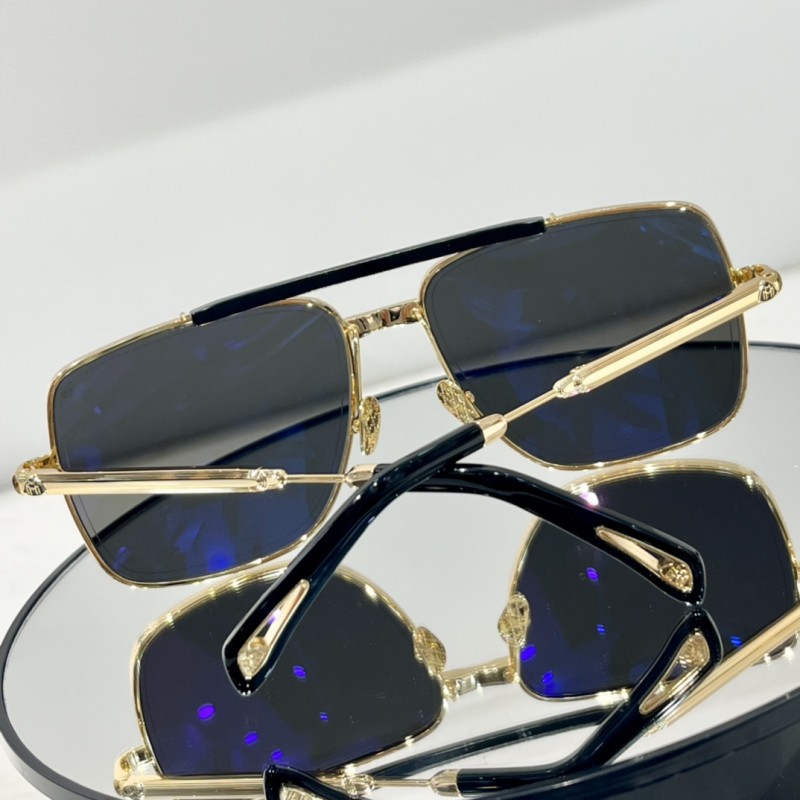 MAYBACH THE POTE II Sunglasses In Black Gold Gray