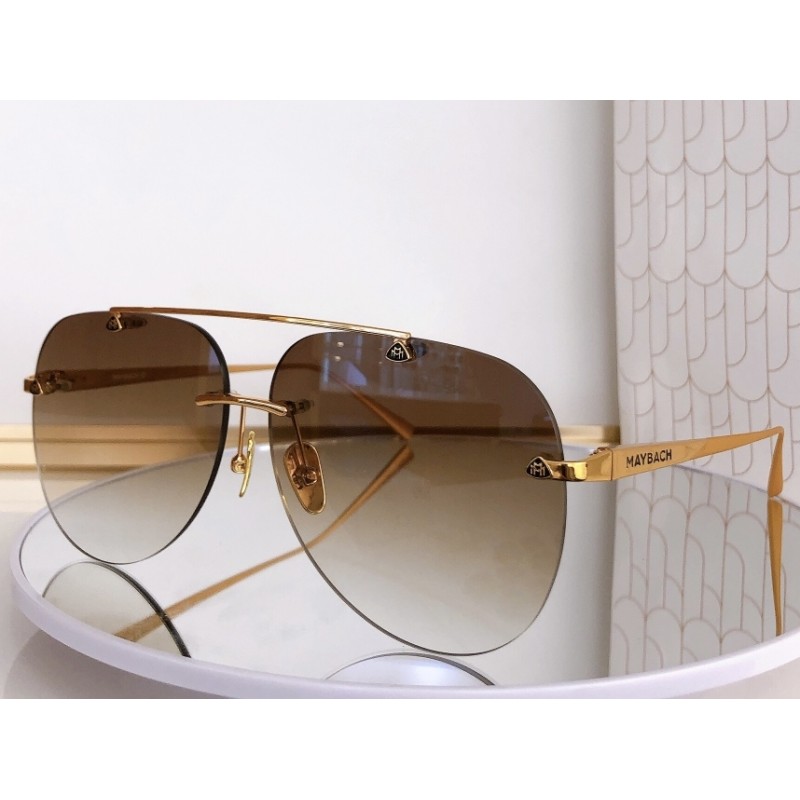 MAYBACH THE HORIZON I Sunglasses In Gold Ombre Tan