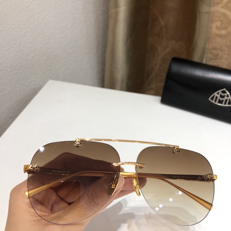 MAYBACH THE HORIZON I Sunglasses In Gold Ombre Tan
