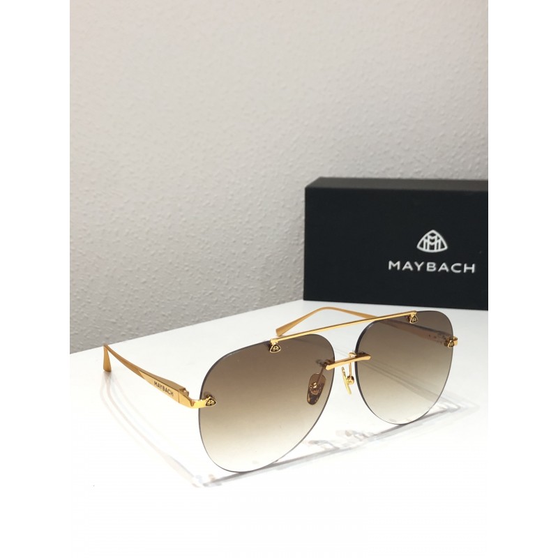 MAYBACH THE HORIZON I Sunglasses In Gold Ombre Tan