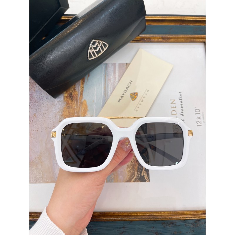 MAYBACH THE MADE Sunglasses In Gold White Gray