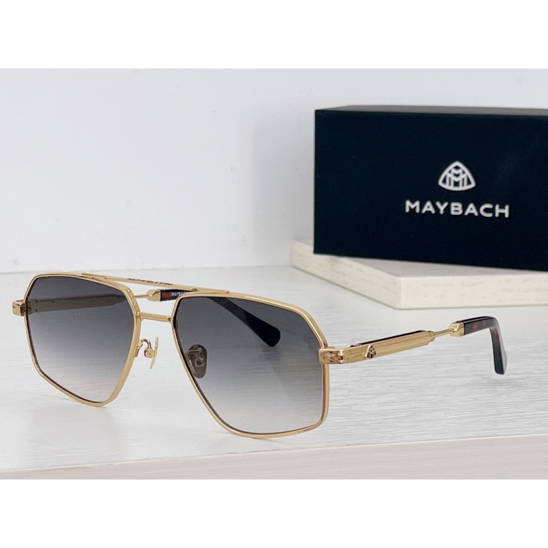 MAYBACH AII-ROUND Sunglasses In Gold Gradient Gray