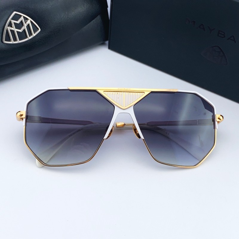MAYBACH The Grand Sunglasses In Gold White Gradient Gray