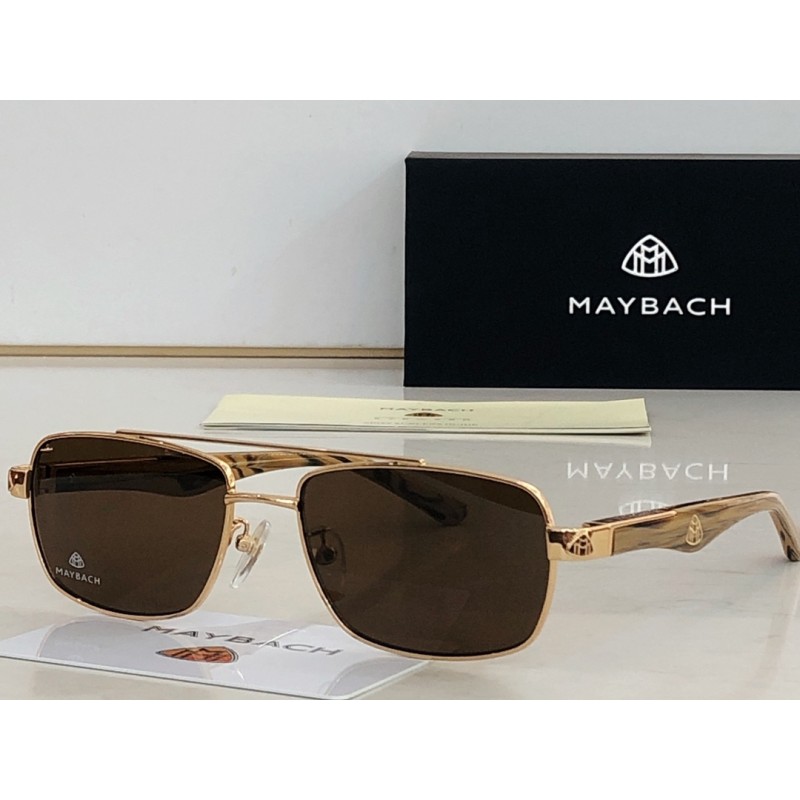 MAYBACH HIRAG-Z26 Sunglasses In Gold Tan
