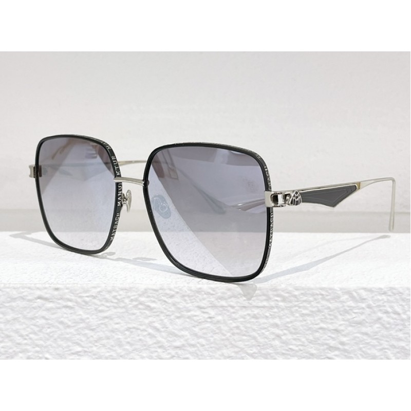 MAYBACH G-ABM-Z28 Sunglasses In Black Silver Mercury Silver