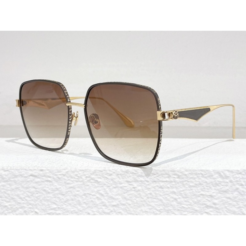 MAYBACH G-ABM-Z28 Sunglasses In Black Gold Gradient Brown
