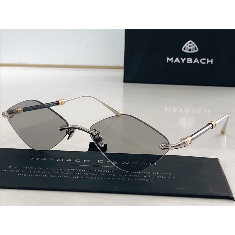 MAYBACH THE BABY Sunglasses In Silver Gray