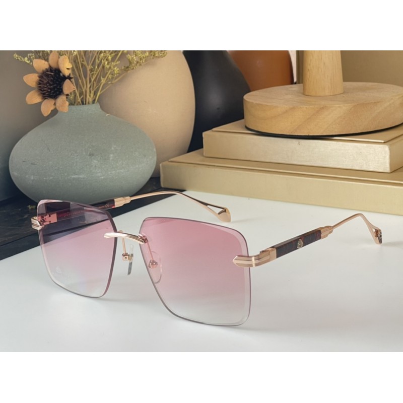 MAYBACH G-TU-Z20 Sunglasses In Gold Gradient Pink