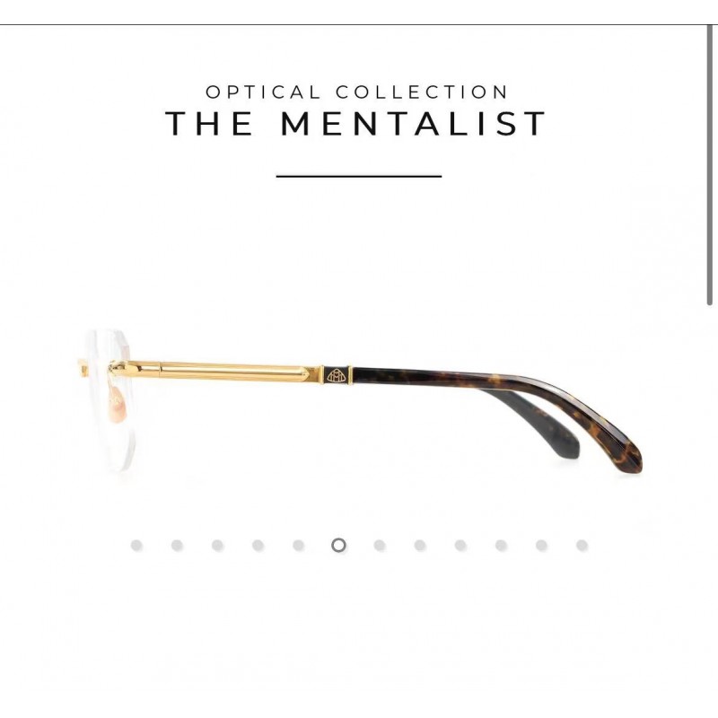 MAYBACH THE MENTALIST I Eyeglasses In Gold