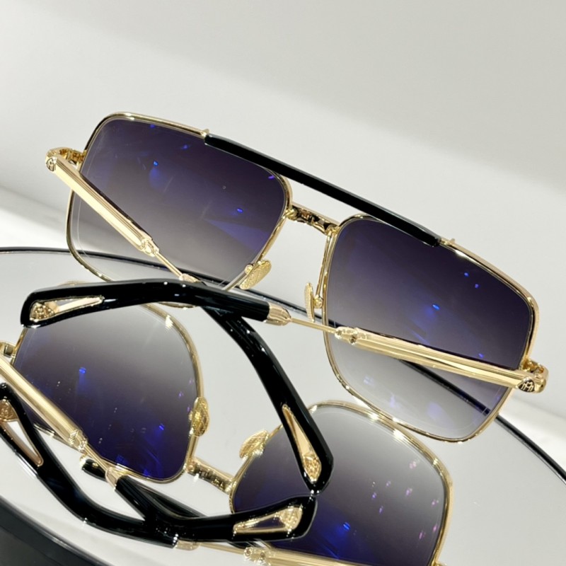 MAYBACH THE POTE II Sunglasses In Black Gold Gradient Gray