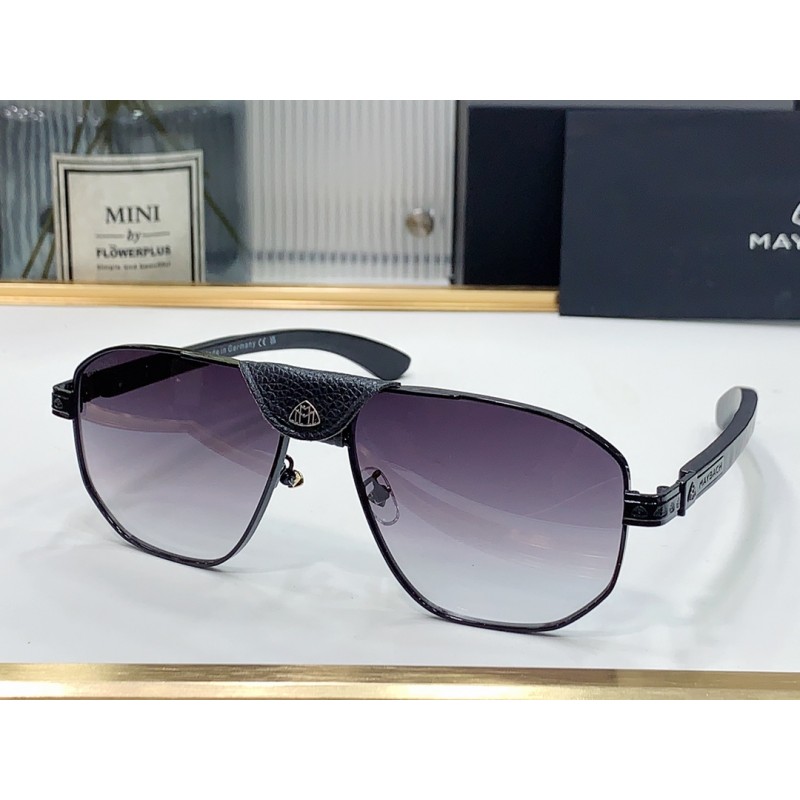 MAYBACH THE EEN Sunglasses In Black Gradient Gray