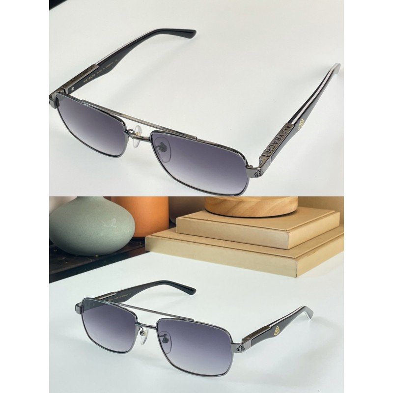 MAYBACH HIRAG-Z26 Sunglasses In Gun Gradient Gray