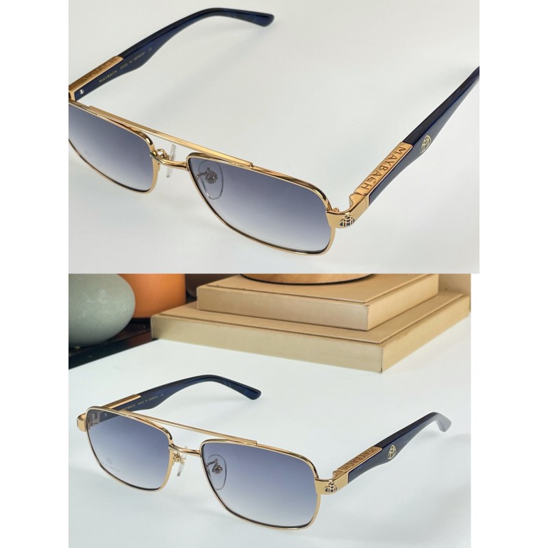 MAYBACH HIRAG-Z26 Sunglasses In Gold Gradient Gray