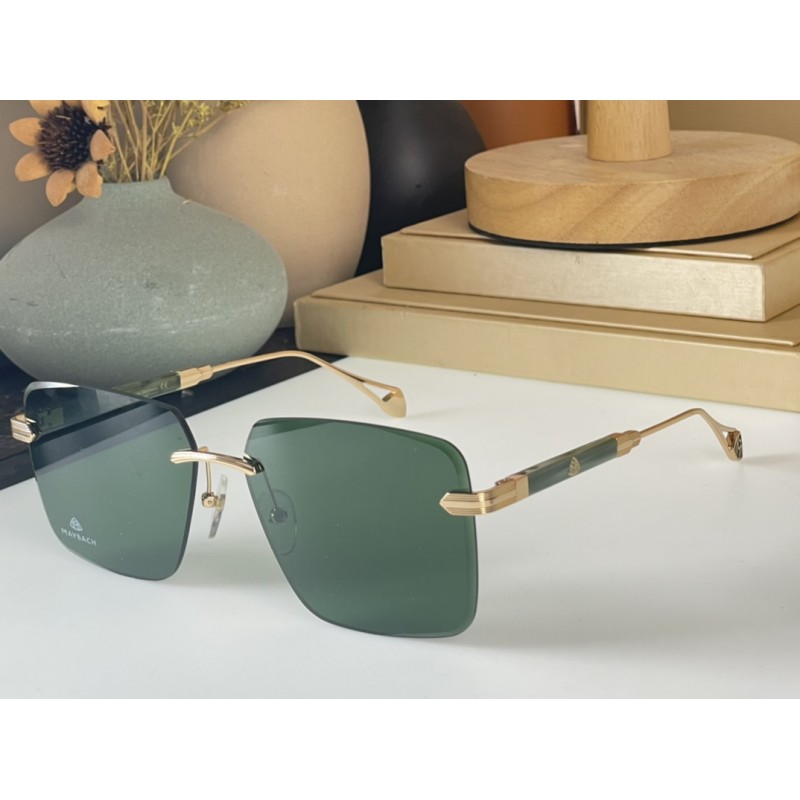 MAYBACH G-TU-Z20 Sunglasses In Gold Green
