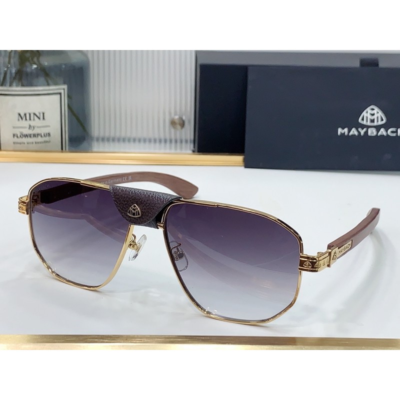 MAYBACH THE EEN Sunglasses In Gold Gradient Gray