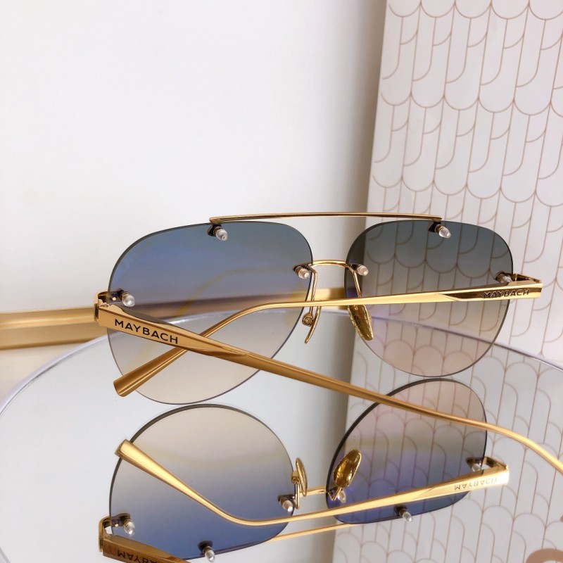 MAYBACH THE HORIZON I Sunglasses In Gold Gradient Purple