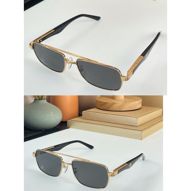 MAYBACH HIRAG-Z26 Sunglasses In Gold Gray