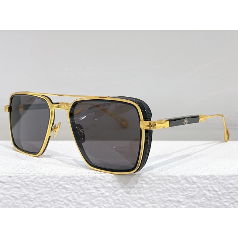 MAYBACH THE PADKYLOB I Sunglasses In Black Gold Gr...