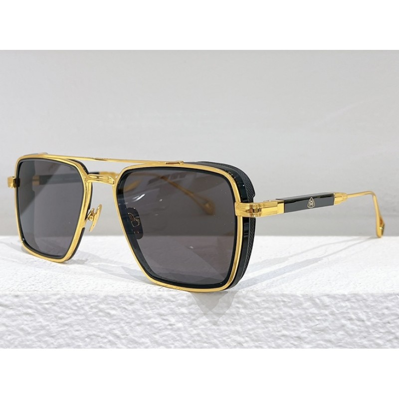 MAYBACH THE PADKYLOB I Sunglasses In Black Gold Gray