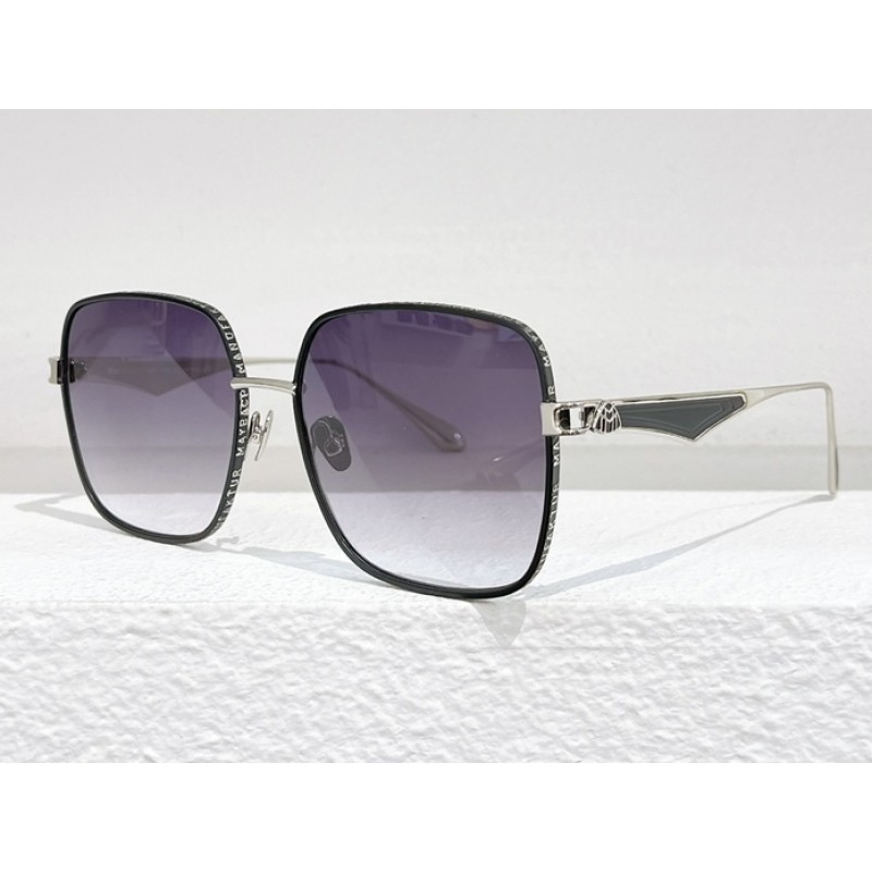 MAYBACH G-ABM-Z28 Sunglasses In Black Silver Gradi...