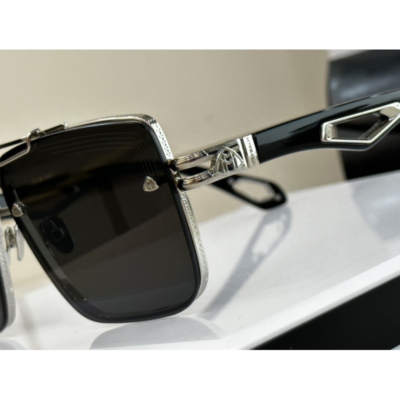MAYBACH THE KING II Sunglasses In Silver Black Gray