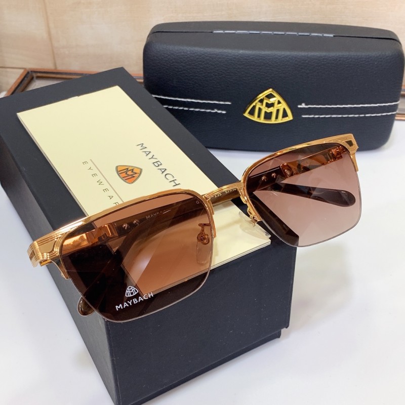 MAYBACH CHGB-HGM-Z25 Sunglasses In Gold Gradient Tan