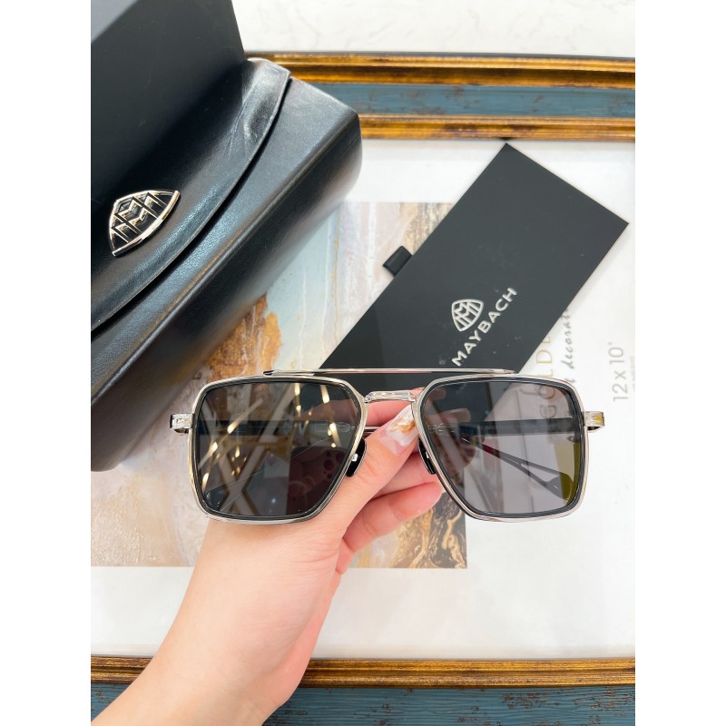 MAYBACH THE PADKYLOB I Sunglasses In Gold Silver Black Gray