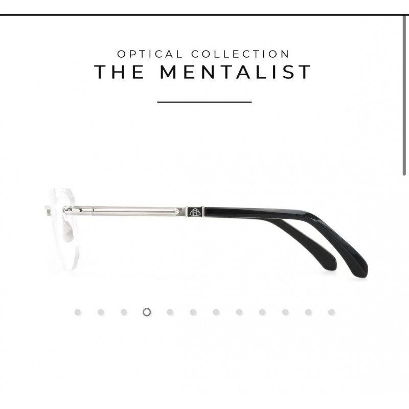 MAYBACH THE MENTALIST I Eyeglasses In Silver