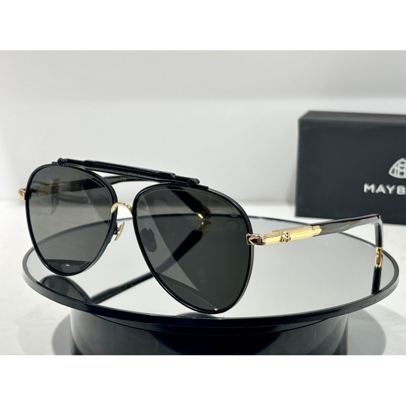 MAYBACH THE HAWK I Sunglasses In Black Gold Gray