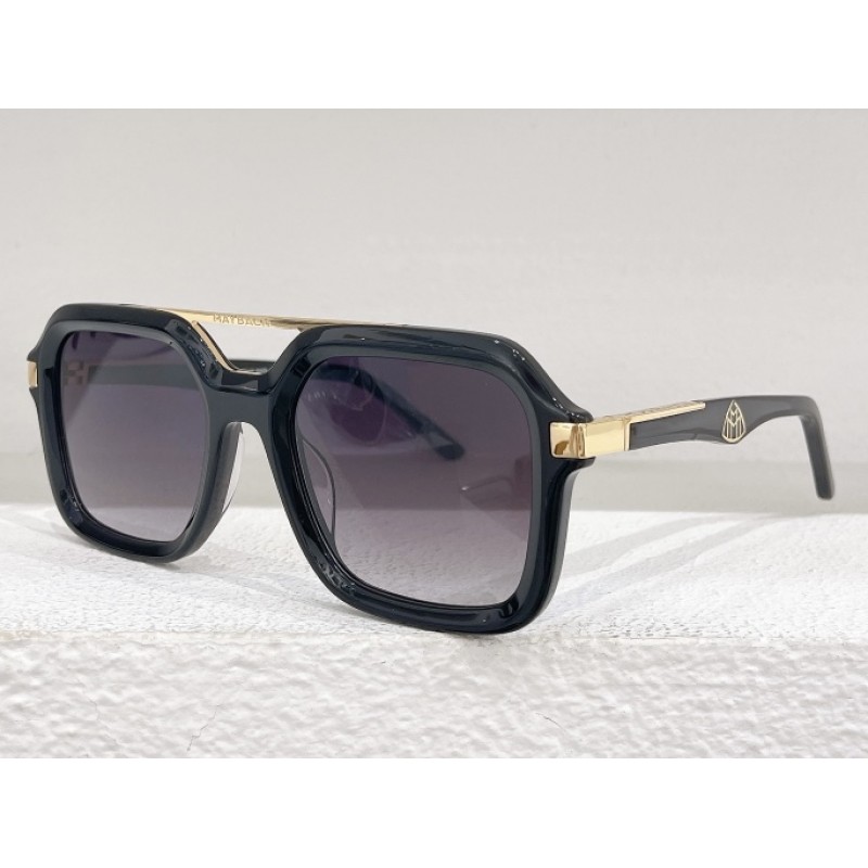 MAYBACH THE MADE Sunglasses In Black Gold Gradient...
