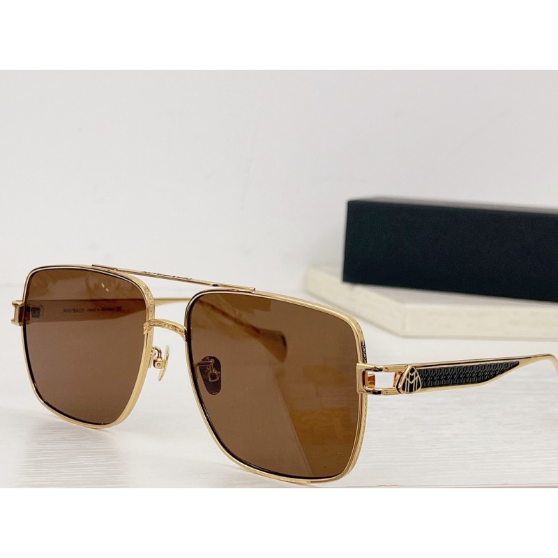 MAYBACH G-ABM-Z31 Sunglasses In Gold Tan