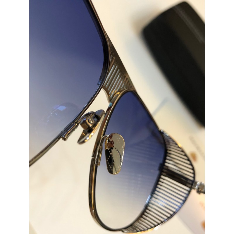 MAYBACH The VISION II Sunglasses In Blue Silver Gradient Blue